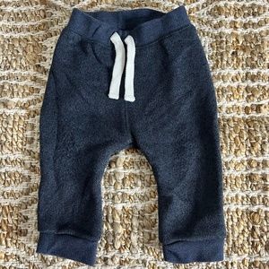 Blue Soft Fleece Old Navy Joggers | 6-12 Mo